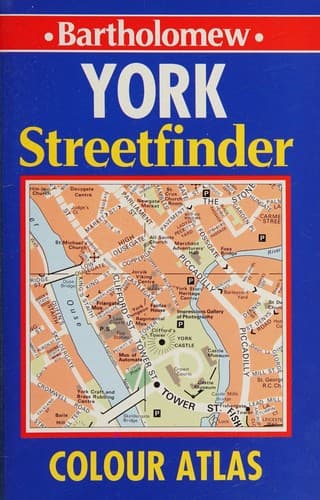 Cover image for York streetfinder colour atlas.