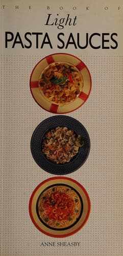 Cover image for The book of light pasta sauces
