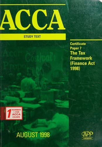 Cover image for ACCA Study Text (ACCA Study Text: Certificate Paper)