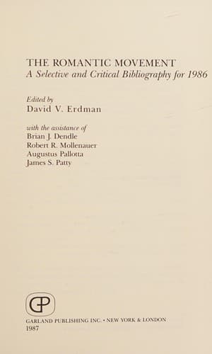 Cover image for Romantic Movement