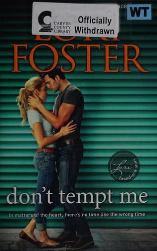 Cover image for Don't tempt me