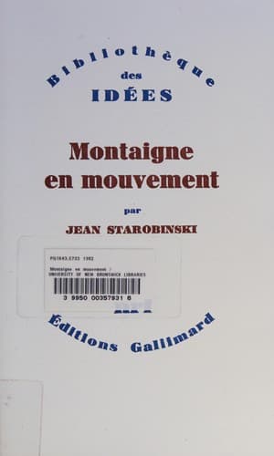 Cover image for Montaigne en mouvement
