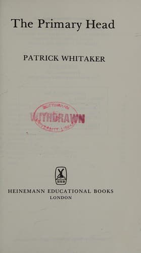 Cover image for The primary head