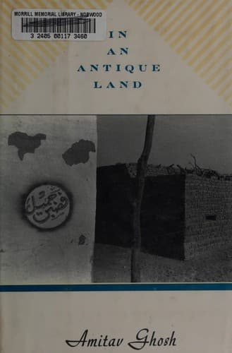 Cover image for In an antique land