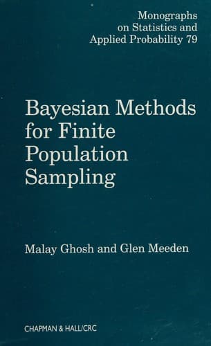 Cover image for Bayesian methods for finite population sampling