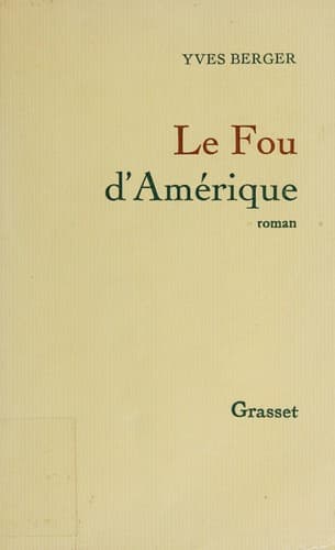 Cover image for Le fou d'Amérique