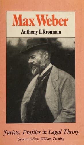 Cover image for Max Weber