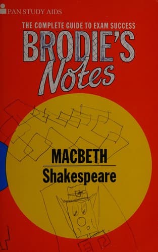 Cover image for Brodie's Notes on William Shakespeare's "Macbeth" (Pan Study Aids)