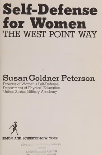 Cover image for Self-defense for women
