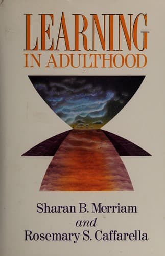 Cover image for Learning in adulthood