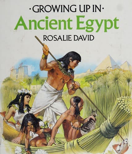 Cover image for Growing up in ancient Egypt