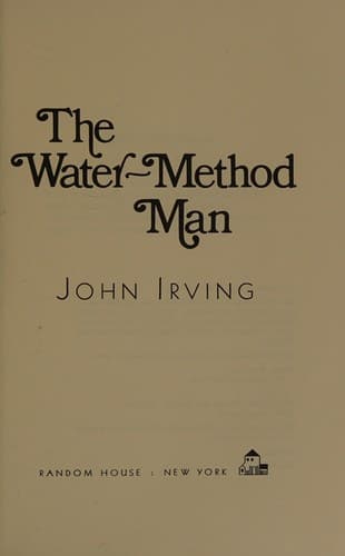 Cover image for The water-method man.