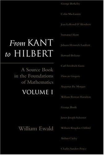 From Kant to Hilbert