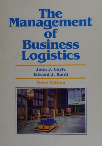 Cover image for The management of business logistics