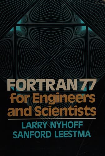 Cover image for FORTRAN 77 for engineers and scientists