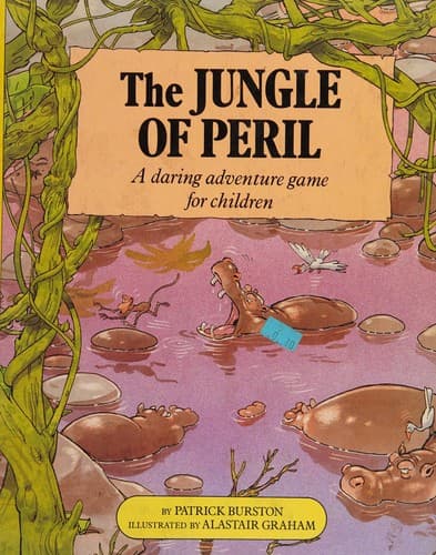 Cover image for The jungle of peril