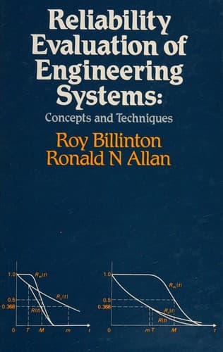 Cover image for Reliability evaluation of engineering systems