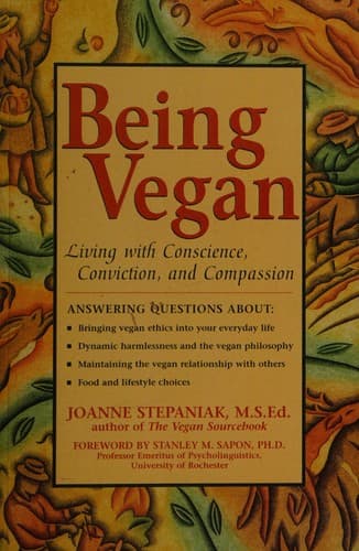 Cover image for Being vegan