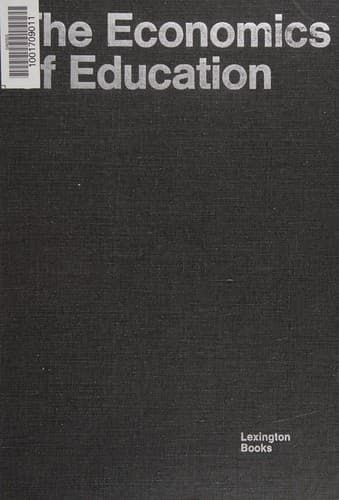 Cover image for The economics of education.