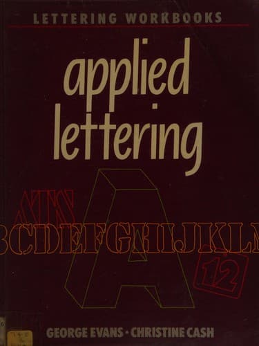 Cover image for Applied lettering