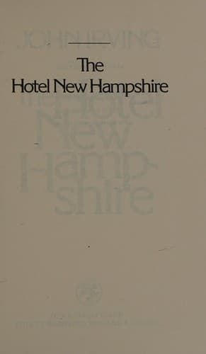 Cover image for The Hotel New Hampshire