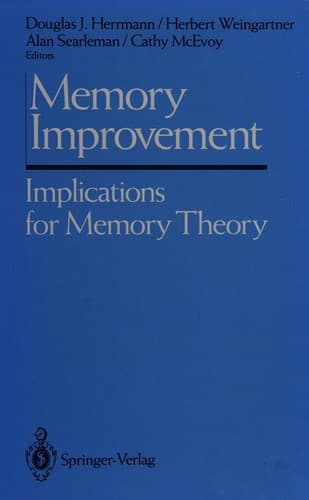 Cover image for Memory improvement