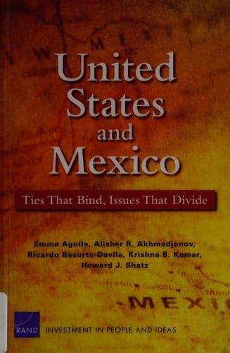 Cover image for United States and Mexico