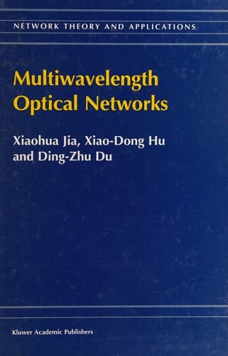 Cover image for Multiwavelength optical networks
