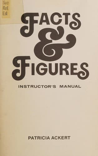 Cover image for Facts & Figures