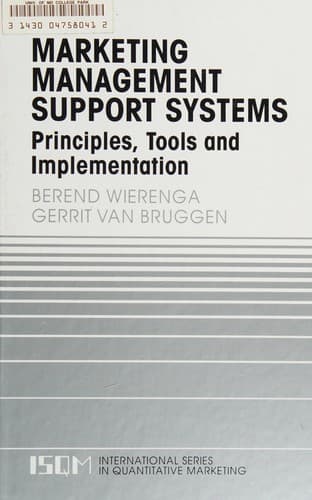 Cover image for Marketing management support systems