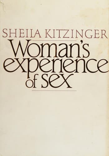 Cover image for Woman's experience of sex