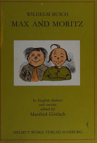Cover image for Max and Moritz