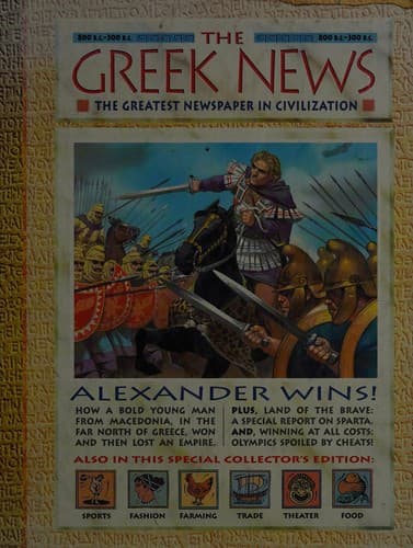 Cover image for The Greek news