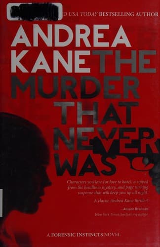 Cover image for The murder that never was
