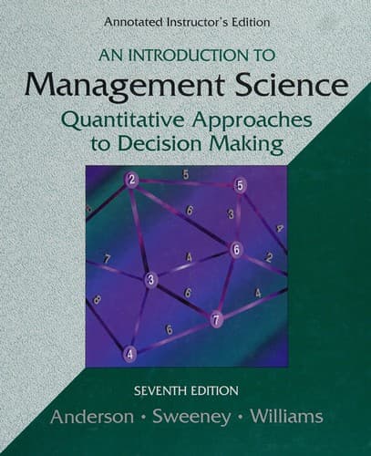 Cover image for An introduction to management science