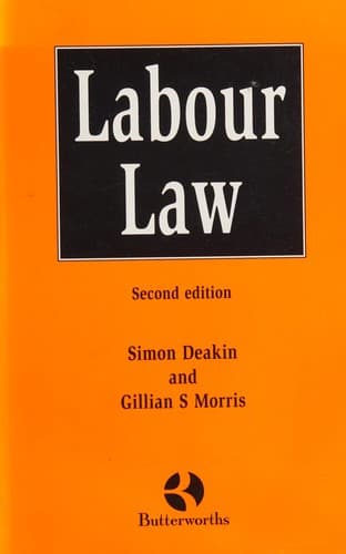 Cover image for Labour law