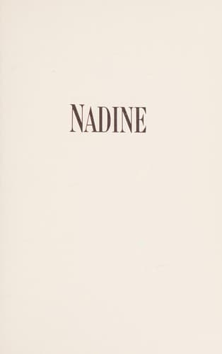 Cover image for Nadine
