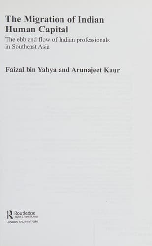 The migration of Indian human capital