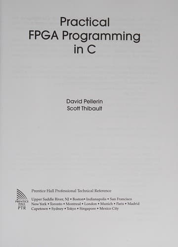 Cover image for Practical FPGA programming in C