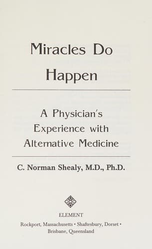 Cover image for Miracles do happen