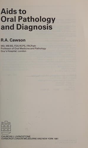 Cover image for Aids to oral pathology and diagnosis