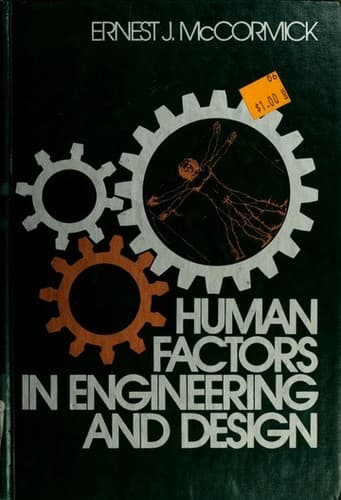 Cover image for Human factors in engineering and design