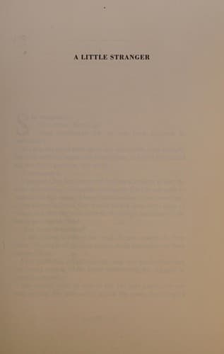 Cover image for A littlestranger.