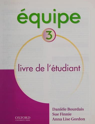 Cover image for Équipe