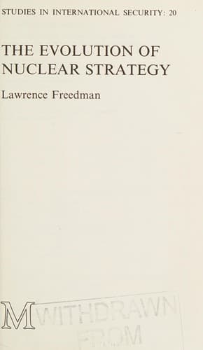 Cover image for The evolution of nuclear strategy