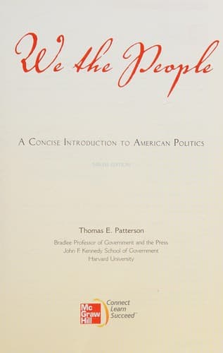 Cover image for We the people