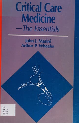 Cover image for Critical care medicine