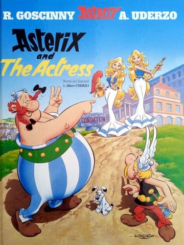 Cover image for Asterix and the actress