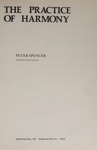 Cover image for The practice of harmony
