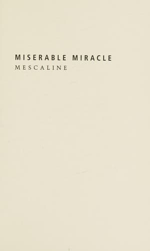 Cover image for Miserable miracle